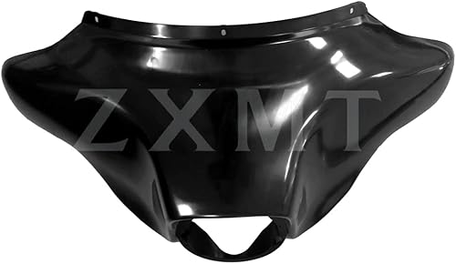 Miniatura 2 de ZXMT Carenado exterior delantero negro sin pintar para Harley Touring FLHT 1996-2013
