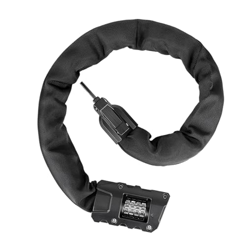 Candado combinado para bicicleta, resistente, de 91 cm de largo, antirrobo, cable de seguridad de acero duradero para viajeros, viajes en la ciudad y en la calle, para la escuela al aire libre, Sk