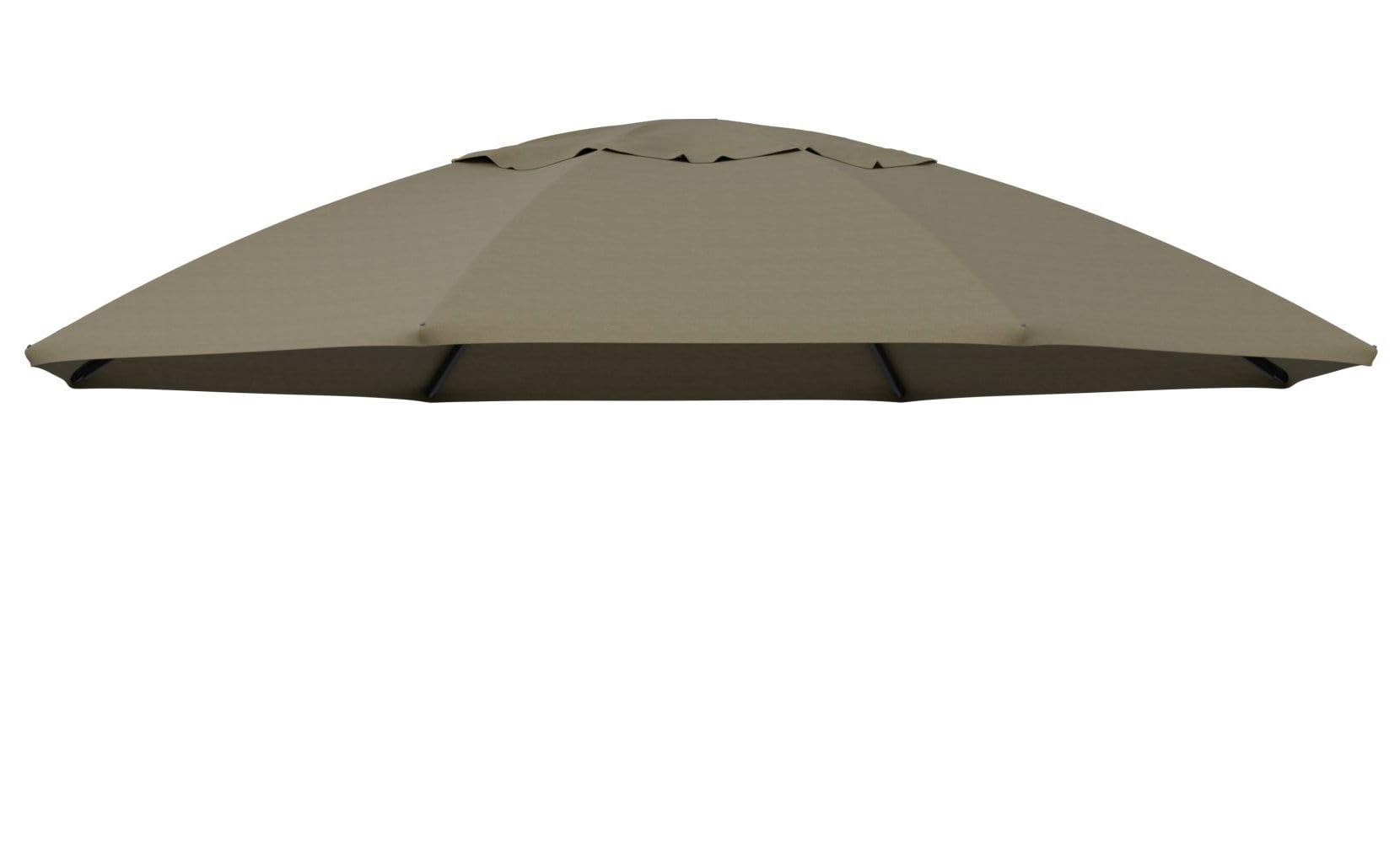 Sun Garden Easy Sun TM Ersatzbezug 375 cm - Taupe B056