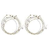 Milisten Harfen Lyre Ersatzsaiten Lyre Harp Saiten Ersatz HARP- Ersatzsaiten 19 stücke Lyre Saiten Lyre Lyre Steel Saiten Instrumente Strings Ersatzteile Lyre HARP- Zubeh?r Saiten Zither