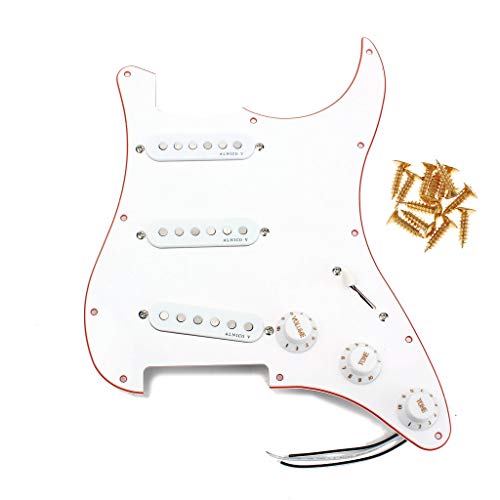ピックガード　ピックアップ DiMarzio FG2108BA3 ピックガード ストラト用プリワイアード