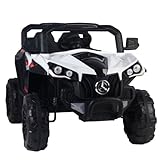 Genérico Montable RZR Eléctrico para Niños Tipo Mercedes 12V 2023 (Blanco)