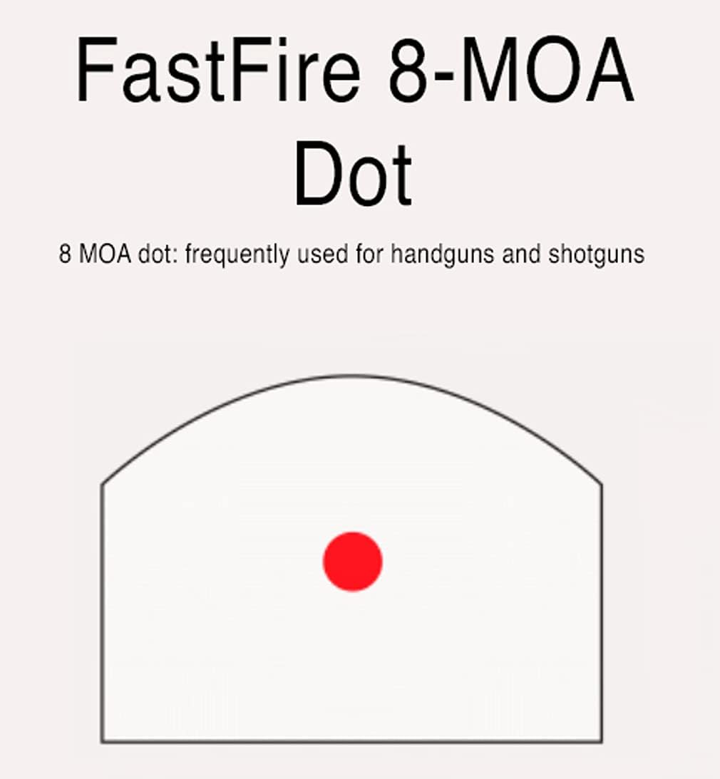 Burris FastFire Reflex Red Dot Sight for Rifles, Pistols and Shotguns, FastFire III (8 MOA Dot), Black (300236) : Everything Else