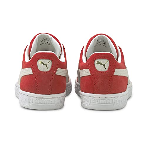 Image of PUMA Men's Suede Classic Xxi Low Boot, Red High Risk Red Pum, 5.5 US