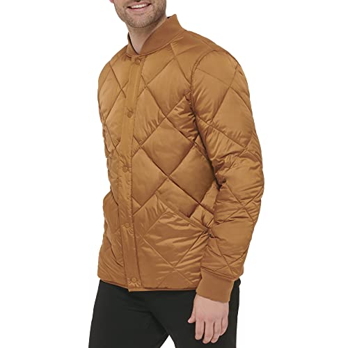 Image of Calvin Klein Men's Reversible Diamond Quilted Jacket
