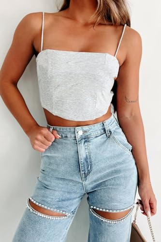 Kedera Women High Waist Denim Jeans Rhinestone Trim Bling Jeans Plus Size Denim Pants4