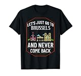 El diseño de Bruselas es para los amantes de Bélgica o viajeros que aman viajar o hacer un viaje a la ciudad para ver el horizonte y el mapa del país. ¿Te gusta la bandera de Bélgica y viajar a Bruselas? Entonces también te encantará