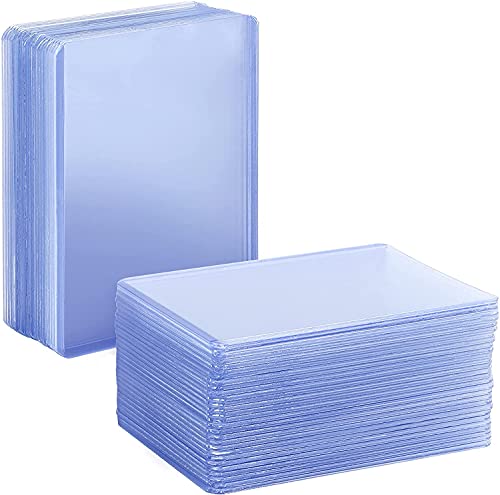 50PCS Hard Plastic Card Sleeves for Baseball & Trading Cards - Durable Protective Holders Fits Standard 3 x 10.1 cm Cards