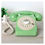 Téléphone vintage fabriqué dans un matériau écologique de haute qualité, robuste et durable, agréable au toucher sans perdre les caractéristiques vintage.