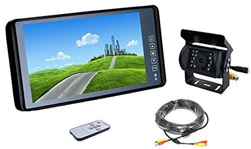Amazon | バックカメラ （ 確認用 カメラ ） + 9インチ ミラーモニター