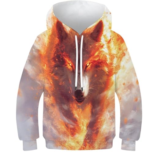 Pull loup 3D cadeau ado idéal pour les hivers en famille