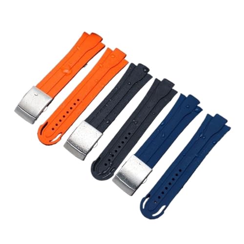 Bracelet montre silicone 24mm compatible ORIS 7740 étanche