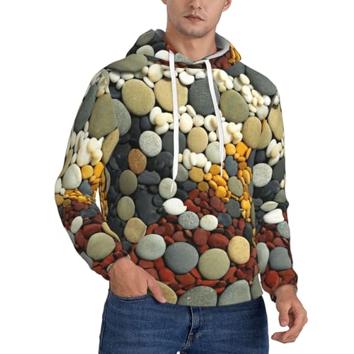 Sweat à capuche classique en polaire homme contre le froid quotidien