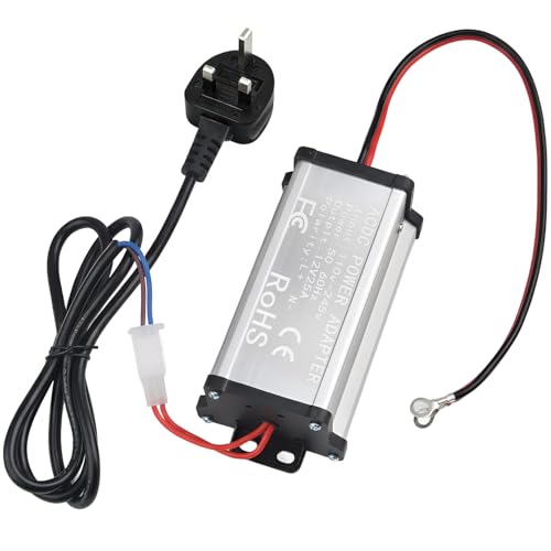 240V to 12V Power Converter Adapter Diesel Air Heater Power Supply Adapter AC-to-DC Transformer for 5KW/8KW Diesel Parking Heater for Caravan Motorhome Garage or Indoor Use