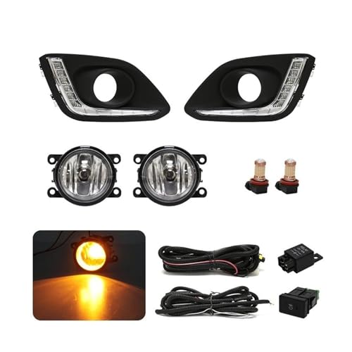 Antibrouillard Swift 2014 étanche pour rouler sous la pluie avec DRL jaune
