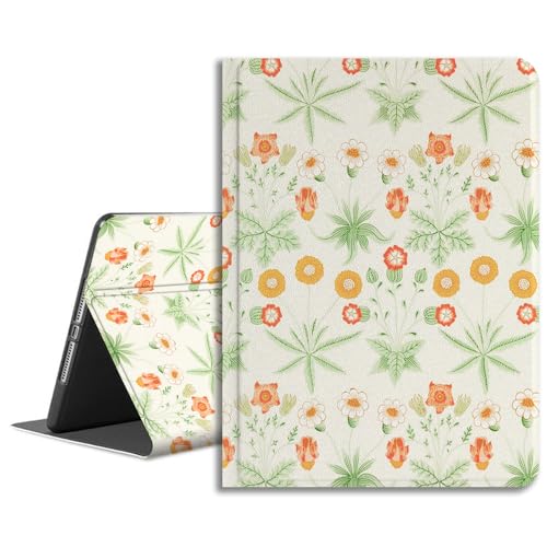 Étui iPad 11 génération 2025 Morris lys floral housse cuir tablette 10e gen 2022