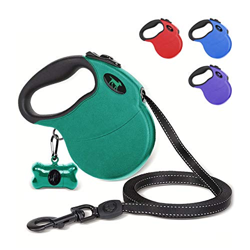 Tuff Pupper Heavy Duty Retractable Dog Leash | 16 ft Dog Leash with Reflective Stitching for Nighttime Safety | One Button Lock and Release | Comfortable Hand Grip | for Dogs Up to 120 lbs Tuff Pupper Heavy Duty Retractable Dog Leash | 16 ft Dog Leash with Reflective Stitching for Nighttime Safety | One Button Lock and Release | Comfortable Hand Grip | for Dogs Up to 120 lbs