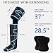 CINCOM Leg Massager with Heat and Compression, Air Compression Leg Massager for Circulation and Pain Relief Muscles Relaxation Gifts FSA - HSA