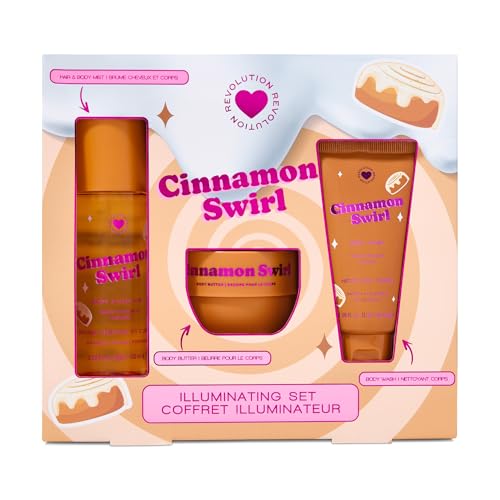 Trio bain et corps anti-peau sèche : le coffret cannelle et vanille réconfortant