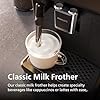 Philips 2200 Series Fully Automatic Espresso Machine, Classic Milk Frother, 2 Coffee Varieties, Intuitive Touch Display, 100% Ceramic Grinder, AquaClean Filter, Aroma Seal, Black (EP2220/14)