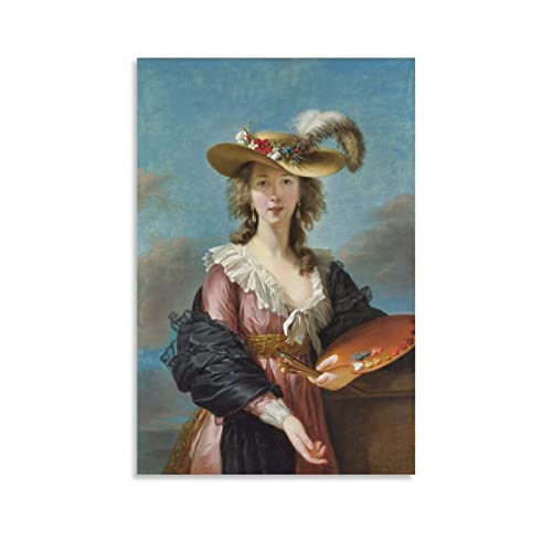Louise Vigee Le Brun���C�[�Y�E���B�W�F�E���u��������̐��X�|�X�^�[�w���m�X�q�����Ԃ������摜�x1782�N �L�����o�X �|�X�^�[ ��� �ǃA�[�g ���ʉ� ���_�� �z�[������ �a�����M�t�g �����Ɋ|�����܂�08x12inch(20x30c