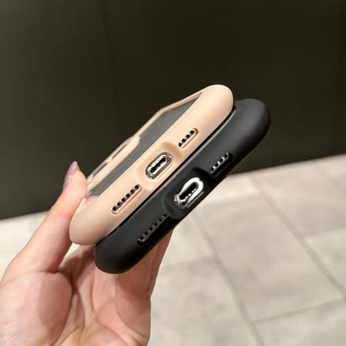 Coque antichoc chat iPhone 13 et 15 avec poignée arrière bleue - 3