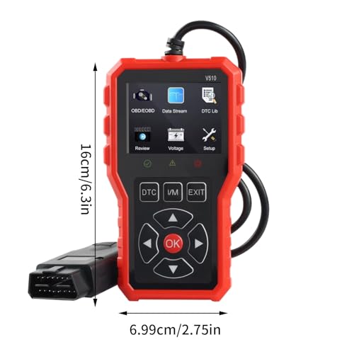 Lector de código de coche para apagar luz de avería de motor 6