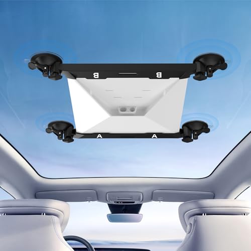 Starlink Mini Suction Cup Mount, Heavy-Duty Vacuum Suction Cup for Car Sunroofs Or Windows, Easy Install & Removal, All-Weather Stable, Vibration-Resistant Starlink Mini Mounts for Travel & Outdoor