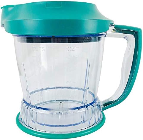 Ninja Storm Master Prep Food Processor Blender Powerful One Touch 450W Motor Pod BPA-Free Pitcher Dishwasher Safe QB751Q (Renewed) (Emerald)