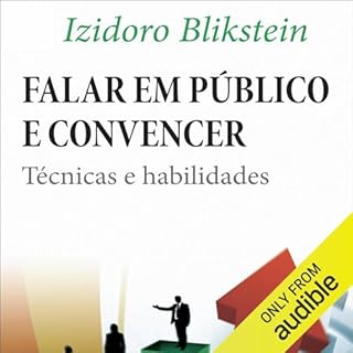 Falar em p&uacute;blico e convencer Audiolivro Por Izidoro Blikstein capa