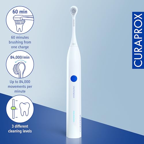 Brosse à dents sonique Hydrosonic easy Curaprox de conception Suisse premium - 3