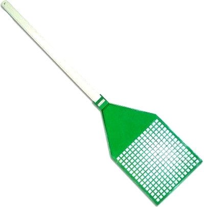Unique Imports Award Winning Jumbo Texas Fly Swatter Get rid of Pests and Bugs Green Color - Its Huge & Guaranteed to Catch Them All!