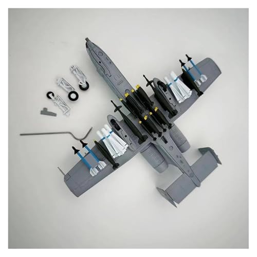 Kit de construction avion A10A en métal assemblé sans collage 1/100