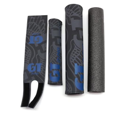 GT Dyno 1989 Re-Issue 3-Piece BMX Padset Black Gray Blue