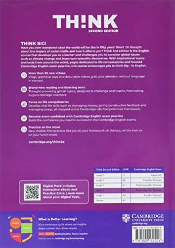 Think Level 2 Student's Book with Workbook Digital Pack British English