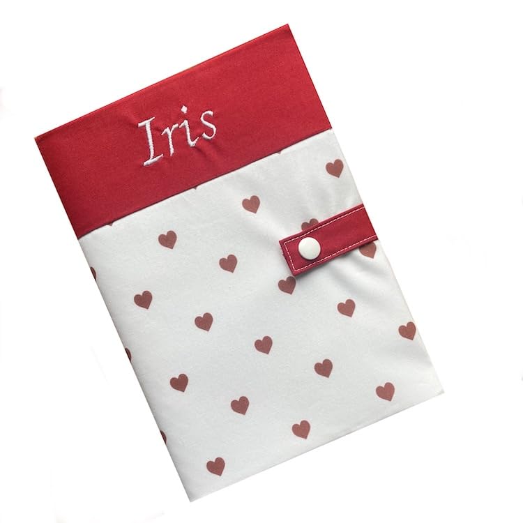 Protège carnet de santé personnalisé renard cadeau de naissance idéal