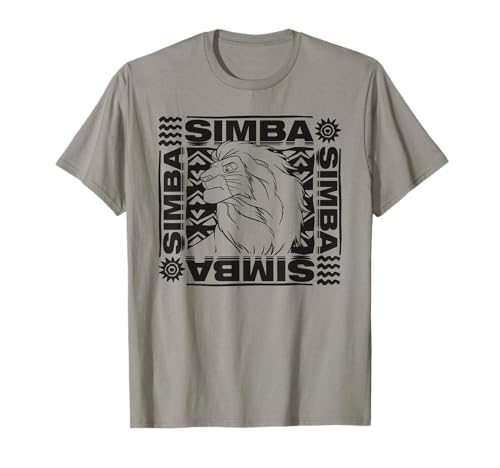 T-shirt Simba Disney Lion King en coton pour un look decontracte au quotidien