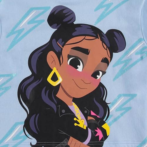 Image of Nickelodeon Girls That Girl Lay Lay Pullover Hoodie and Shorts Clothing Set - Little and Big Girl Sizes 4-16