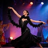 Zoom IMG-2 generico fancy scarf black boa Zoom IMG-2 generico fancy scarf black boa