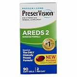 Bausch & Lomb PreserVision AREDS 2 Formula 90 Soft Gels- Packaging May Vary, 90 Count