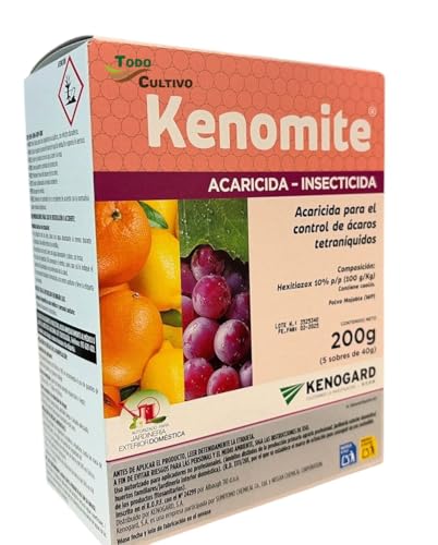 Acaricida insecticida Hexitiazox 10% 200 grs. Acaricida contro acaros tetraniquidos. Kenomite