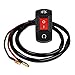 Price comparison product image Andux Zone Motorcycle Motocross ATV Handlebar Quad Kill Stop ON-OFF Button Switch Bullet Connector LTKG-01