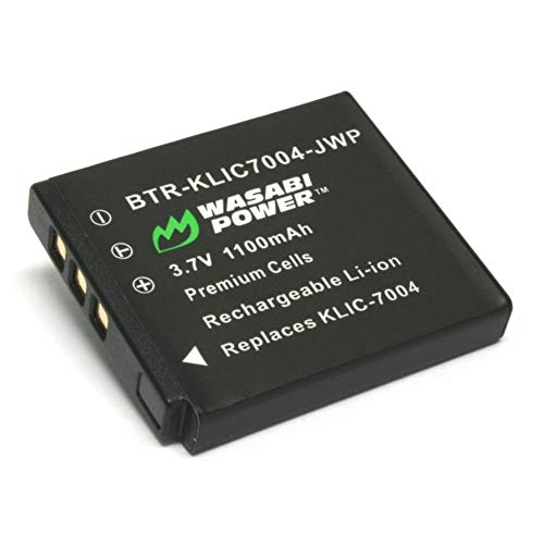 Wasabi Power Battery for Pentax D-LI68, D-LI122 and Pentax Q, Q7, Q10, Q-S1, Optio A36, Optio S10, Optio S12, Optio VS20