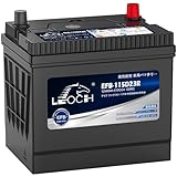 LEOCH 車用バッテリー EFB-115D23R (115D23R / Q-85R)アイドリングストップ車/充電制御車/標準車 カーバッテリー コスパ最強 長寿命 メンテナンスフリー