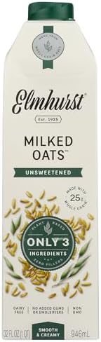 Elmhurst, Milk Oat Unsweetened, 32 Fl Oz