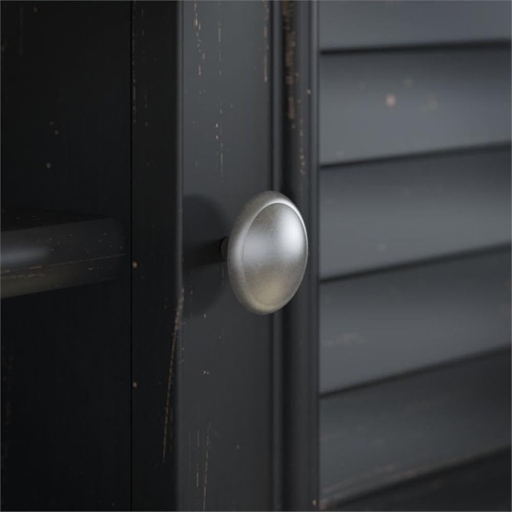 Pemberly Row 2 Piece Office Desk Set, Antique Black Finish, Laminate Over Engineered Wood, L Shaped Desk with Hutch, Storage Shelves, Drawers, Space-Saving Design for Home Office