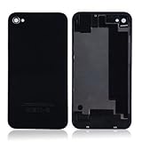 Goliton® Back cover battery door glass replacement for iPhone 4 4G CDMA A1349 Verizon /Sprint- Black