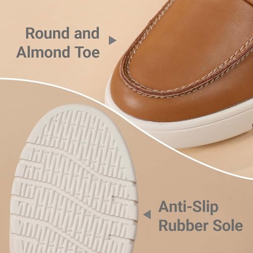 Image of QAE Loafers for Women Penny Loafers Slip On Sneakers Womens Shoes Dressy Casual Comfortable Ladies Summer Shoes