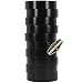 10 Pack of Mighty Gadget (R) Professional Grade UL Listed Black Color PVC Electrical Tapes with Durable Rubber Based Adhesive, Rated up to 600 Volts and 176 °F - Dimensions: 3/4" (W) x 60 Feet (L)