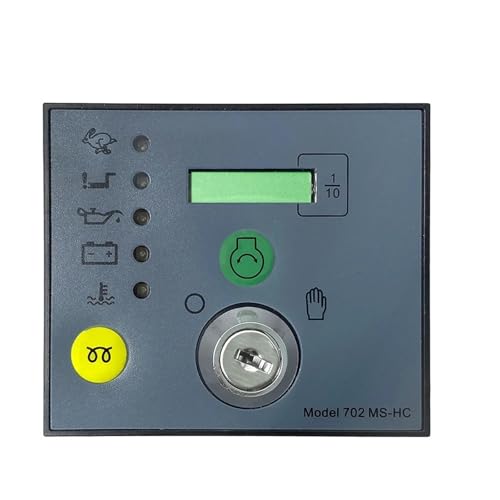 Controlador DSE702MS-HC con protección de motor y alertas LED para generadores